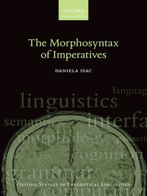 cover image of The Morphosyntax of Imperatives